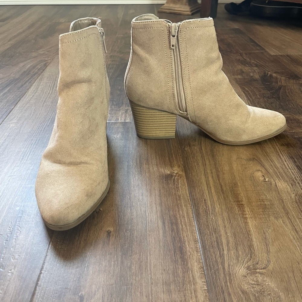 Suede Booties - Picture 2 of 5